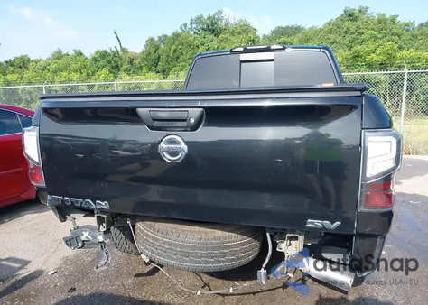 2017 Nissan Titan Sv from USA, damaged, VIN 1N6AA1CK3HN557663